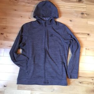 Salomon Hooded zip up jacket